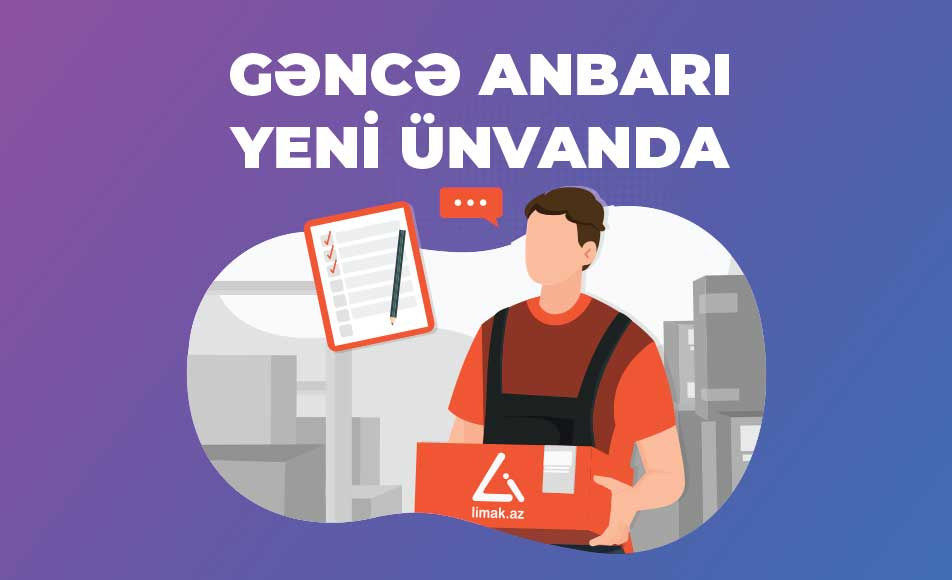Gəncə anbarımızı yenilədik!