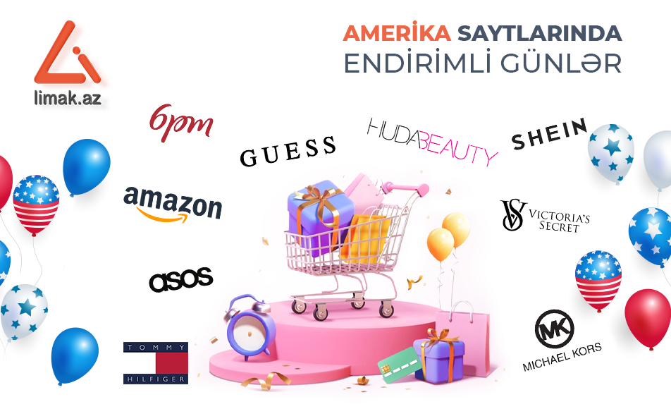Amerika saytlarından sifariş
