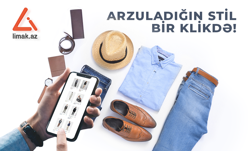 Kişi geyimləri sifarişi